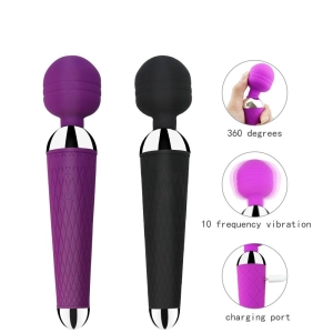 10 Speeds Powerful AV Magic Wand Clitoris Sex Toys for Women G spot Vibrator Massager