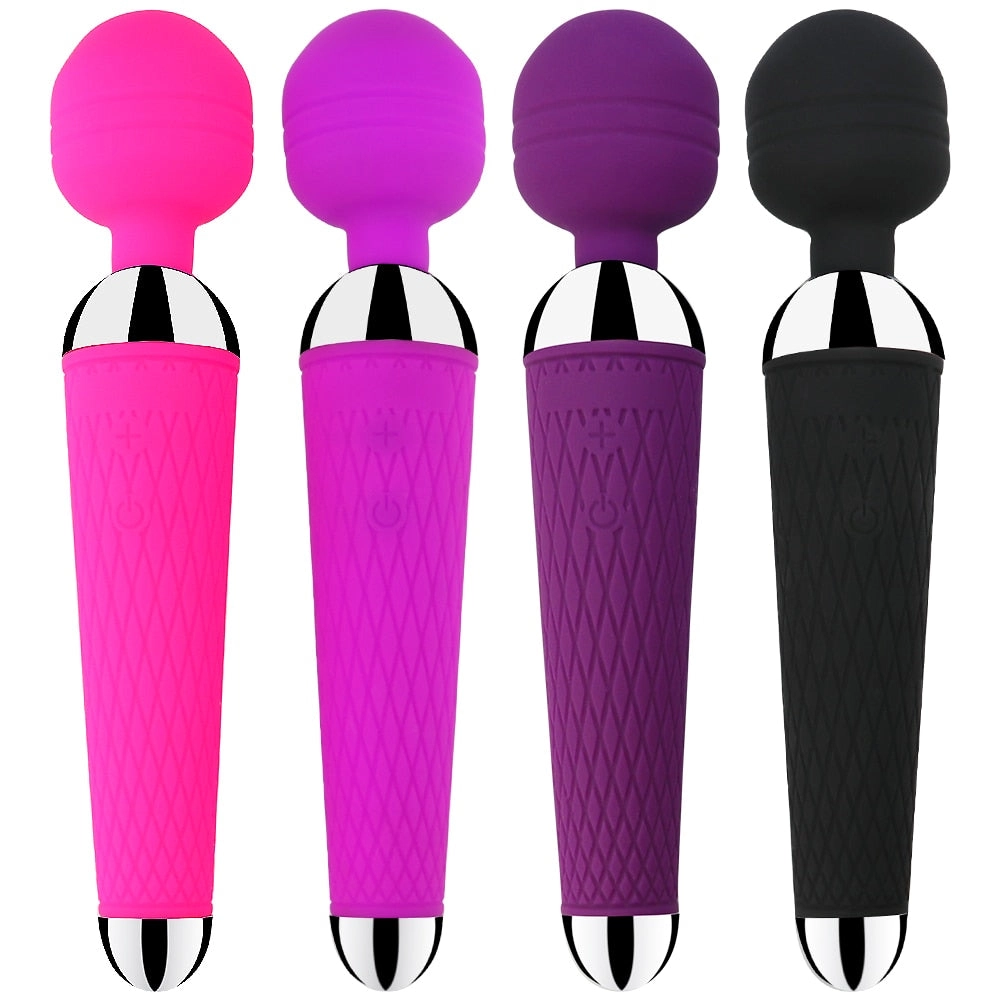 10 Speeds Powerful AV Magic Wand Clitoris Sex Toys for Women G spot Vibrator Massager