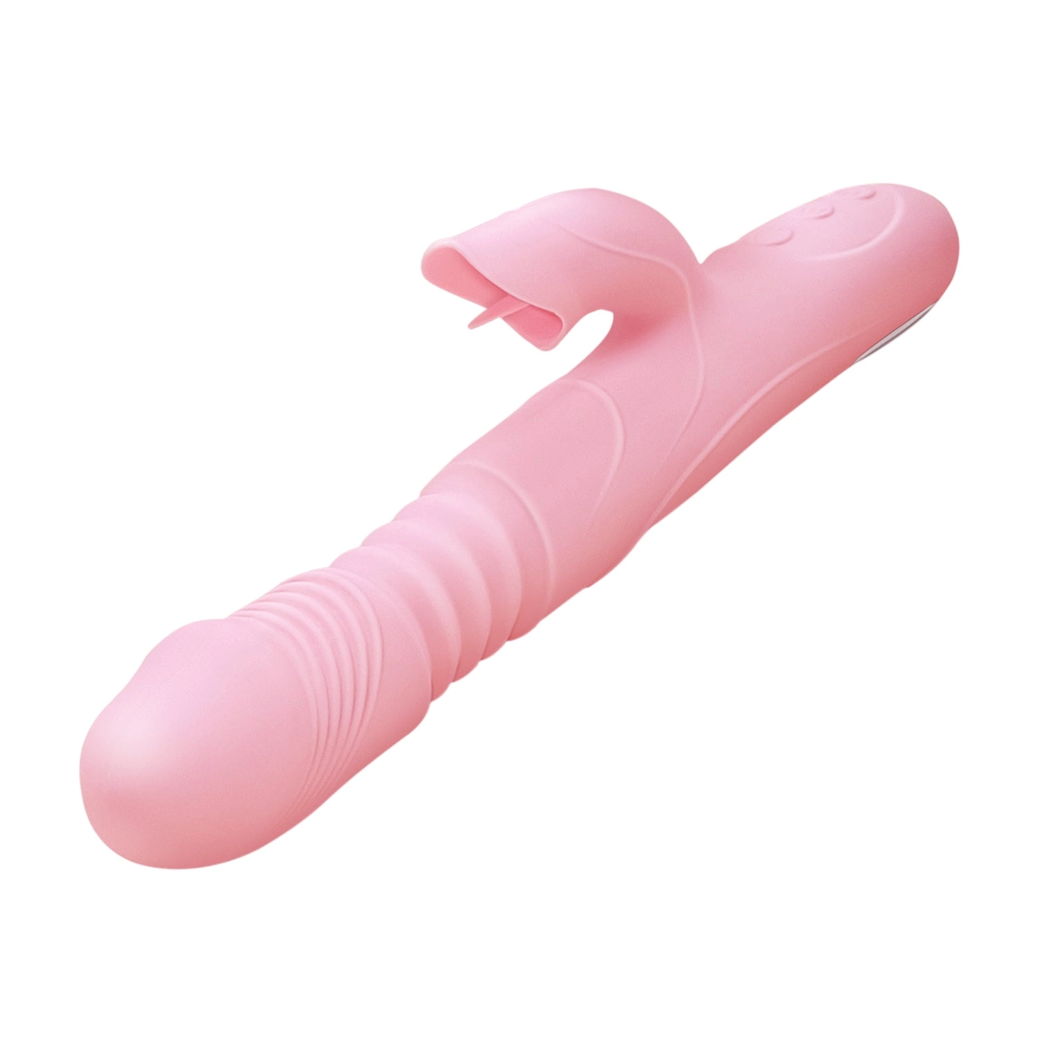 2 in 1 Thrusting Silicone Rabbit Vibrator