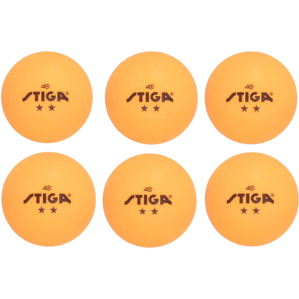 2-Star Table Tennis Balls (6 Pack)