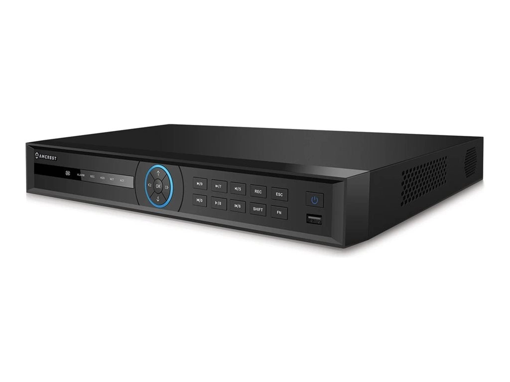 Amcrest NV4216E-AI - NVR - 16 channels - networked - 1U
