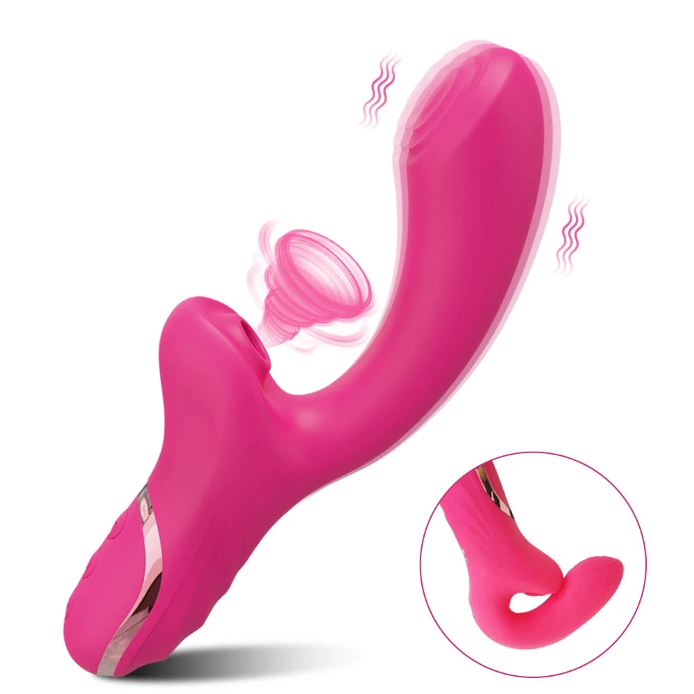 Amour Vibe Sucking Vibrator 20 Modes G-Spot Vibrator