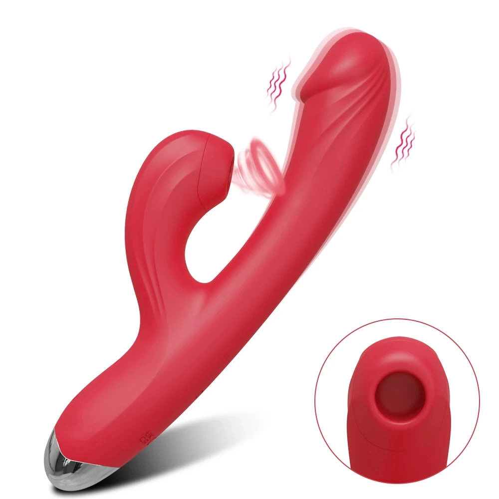 Amour Vibe Sucking Vibrator 20 Modes G-Spot Vibrator