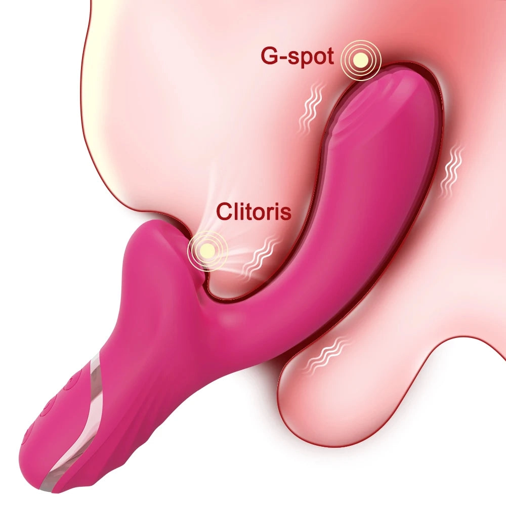Amour Vibe Sucking Vibrator 20 Modes G-Spot Vibrator