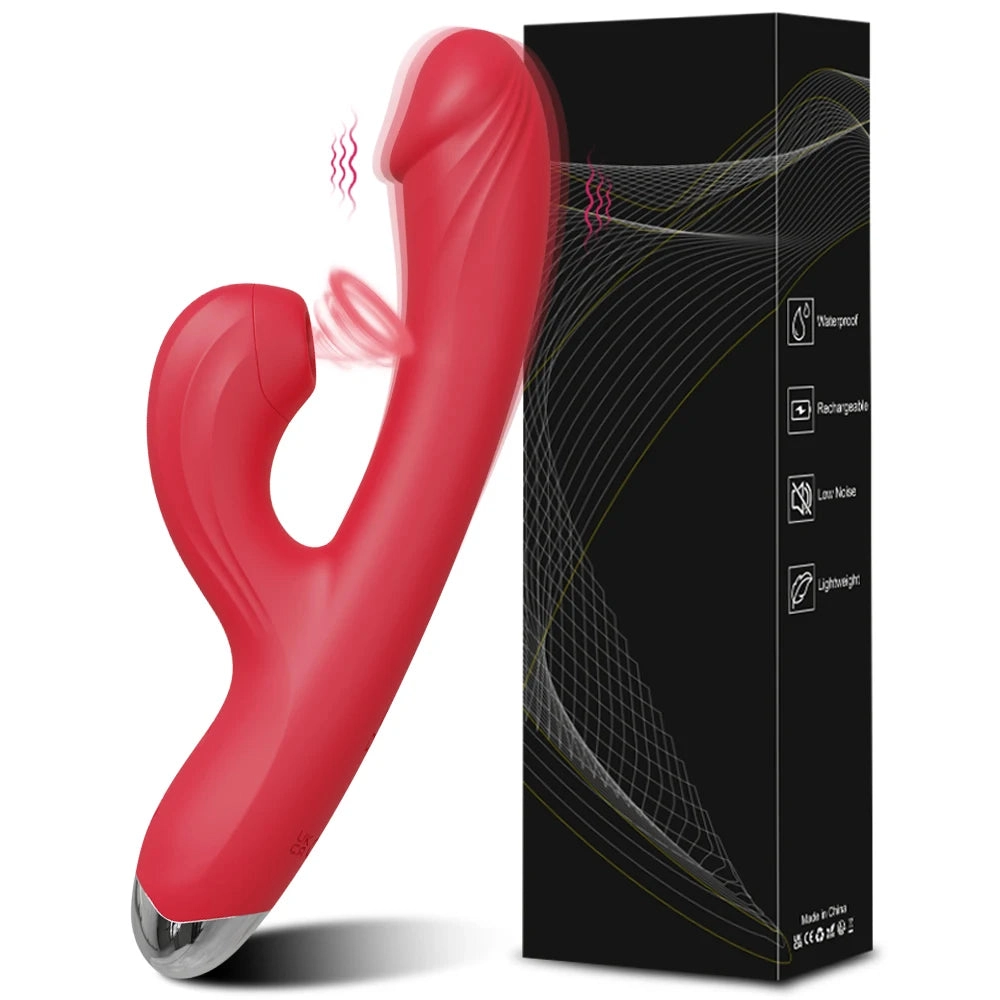 Amour Vibe Sucking Vibrator 20 Modes G-Spot Vibrator