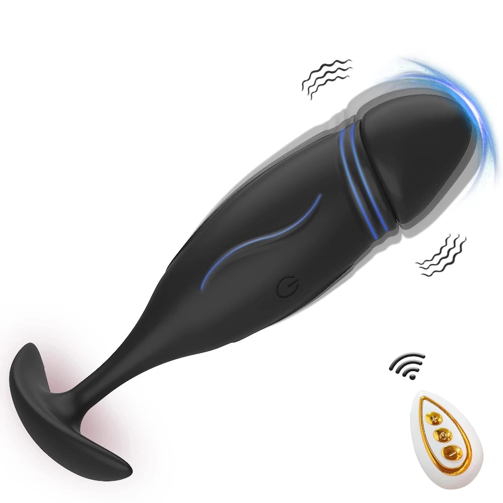 Anal Plug Vibrator Men Prostate Massager Butt Plug