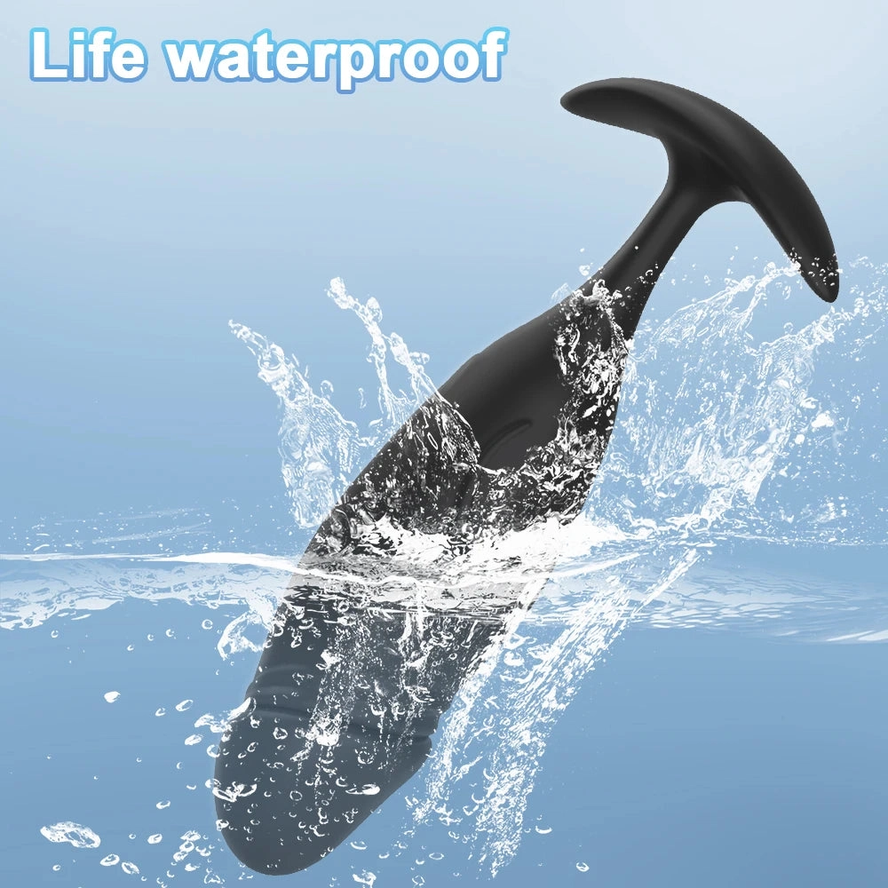 Anal Plug Vibrator Men Prostate Massager Butt Plug