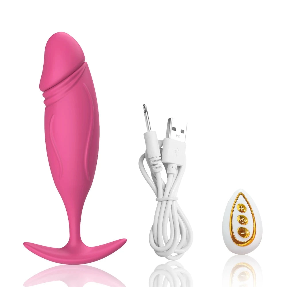 Anal Plug Vibrator Men Prostate Massager Butt Plug