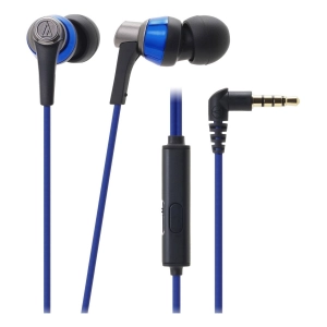 Audio-Technica ATH-CKR3iS In-Ear Headphones with In-line Mic & Control