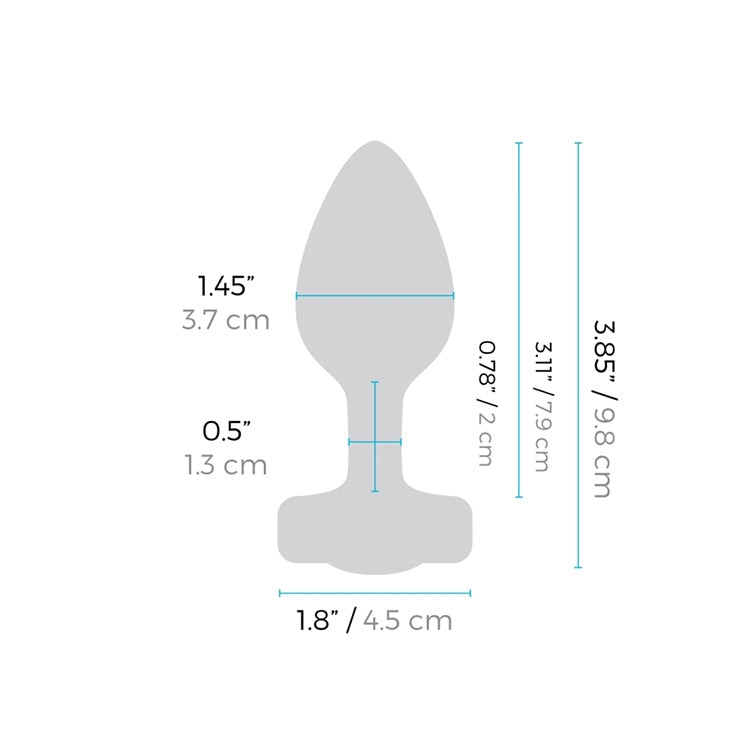 b-Vibe Vibrating Jewel Plug