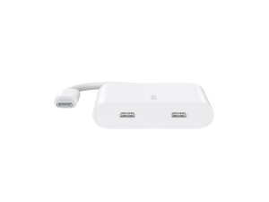 Belkin CONNECT - USB adapter - 24 pin USB-C (M) to 24 pin USB-C (F) - USB 3.2 Gen 2 - white WCZ002BTWH