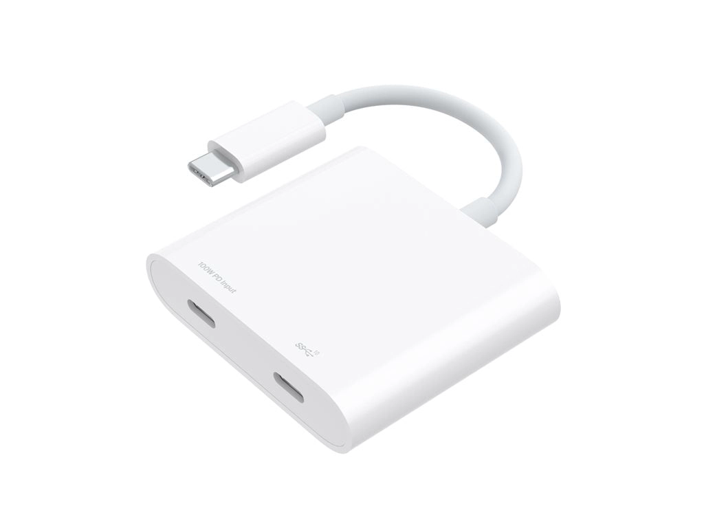 Belkin CONNECT - USB adapter - 24 pin USB-C (M) to 24 pin USB-C (F) - USB 3.2 Gen 2 - white WCZ002BTWH