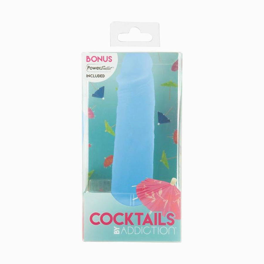 Blue Lagoon Silicone Dildo