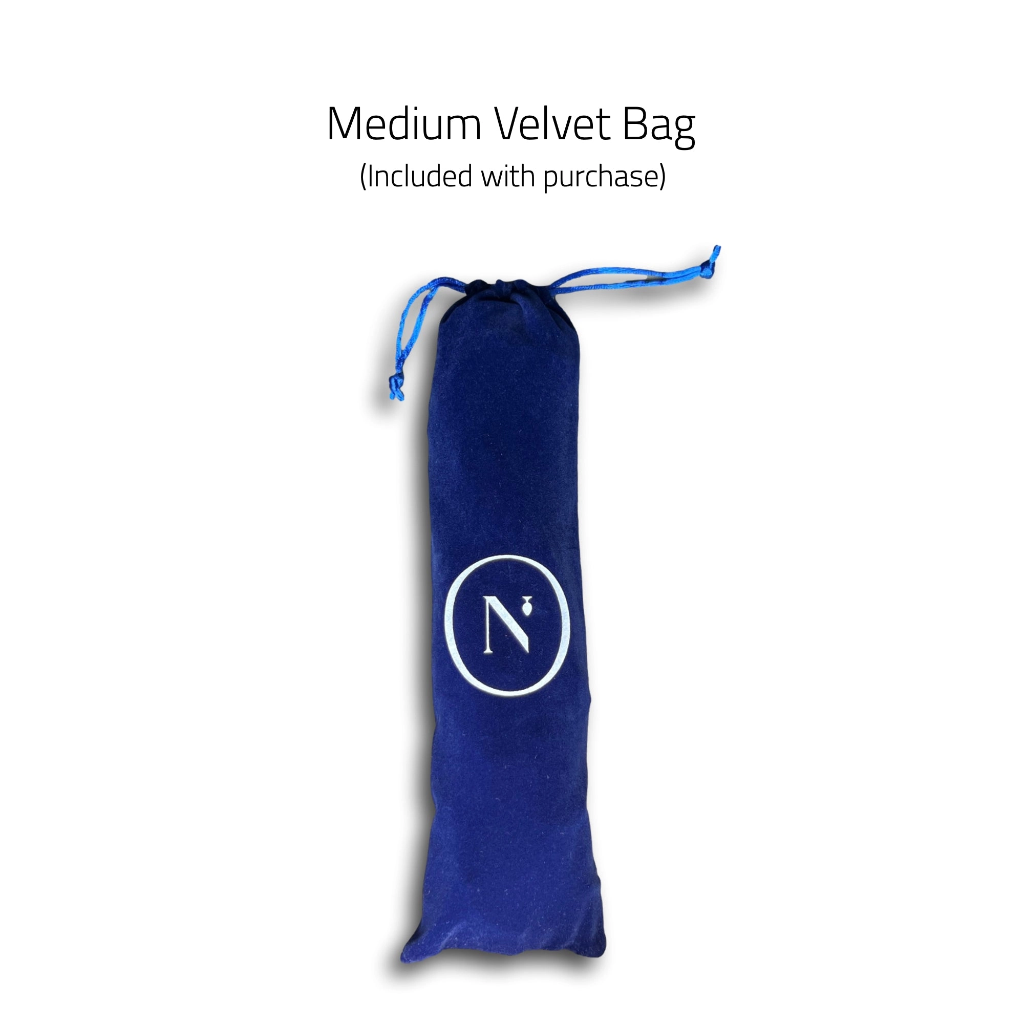Blue Tipped Glass Dildo