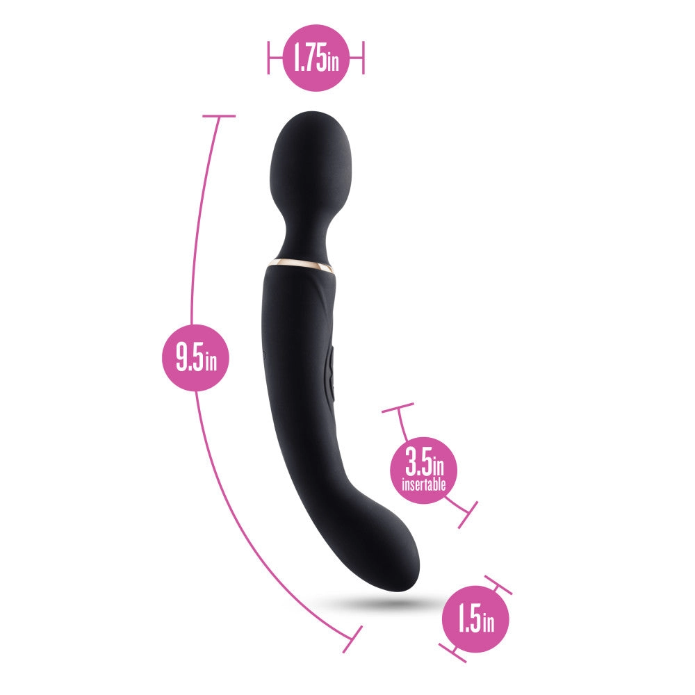 Blush Gia 7 Function 2-In-1 Dual Motor Vibrating Massage Wand