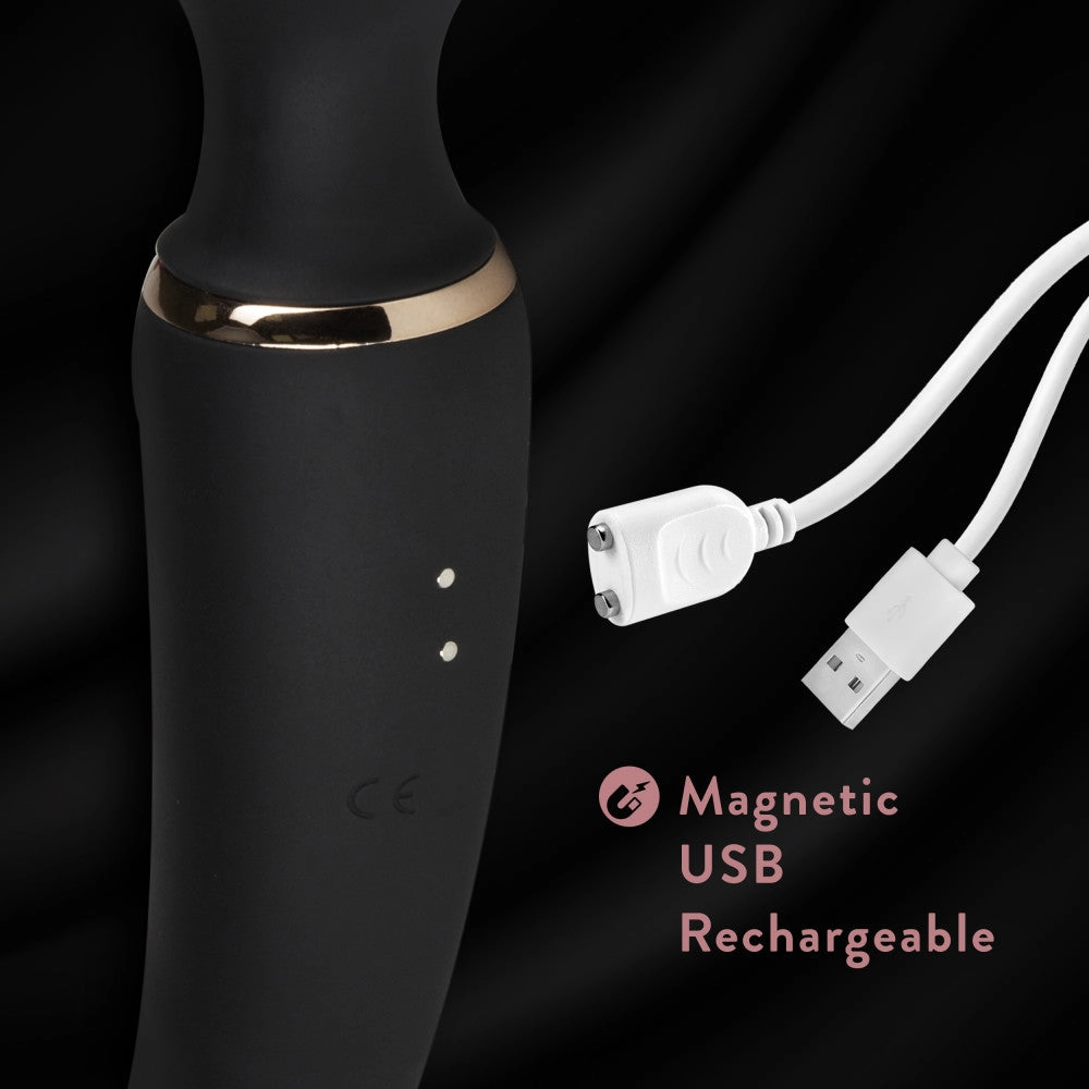 Blush Gia 7 Function 2-In-1 Dual Motor Vibrating Massage Wand