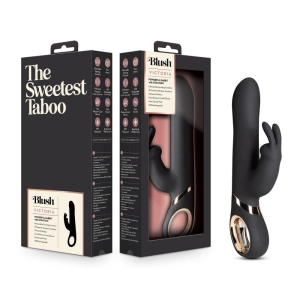 Blush Victoria G-Spot Black 9-Inch Rabbit Loop Handle Vibrator