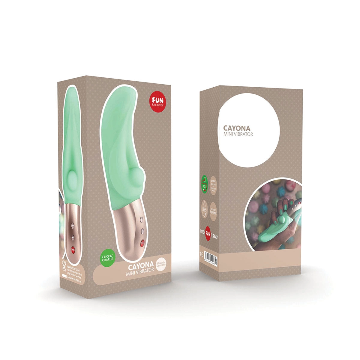 Cayona Vibrator in Green