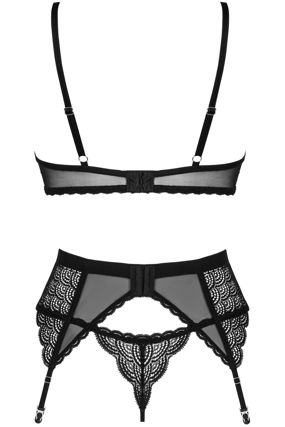 Chemeris Bra, Thong & Suspender