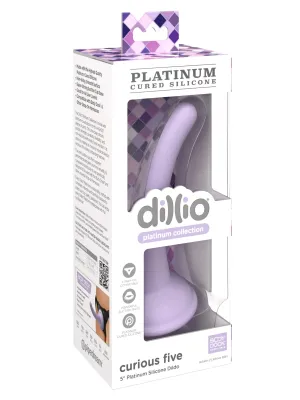 Dillio Platinum Curious Five 5 Dildo Purple