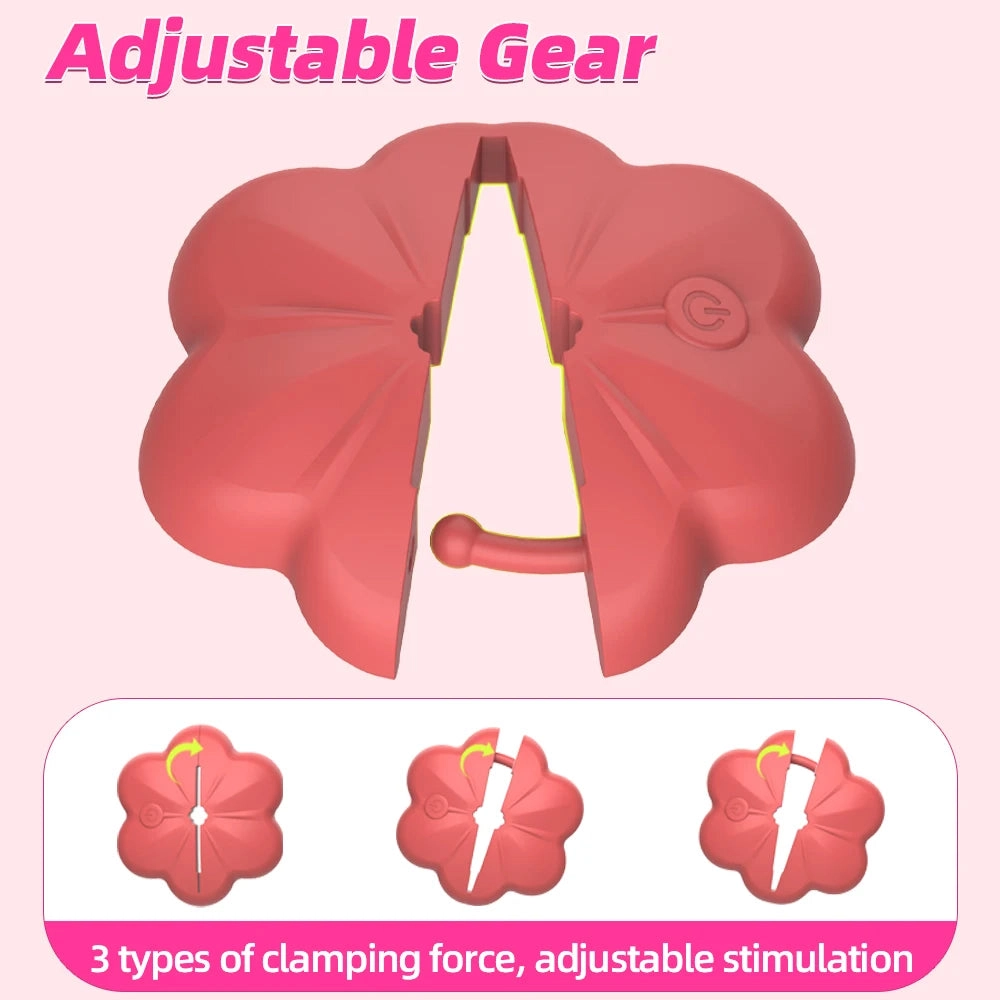 Discreet Nipple Clamps Wireless Remote Control Female