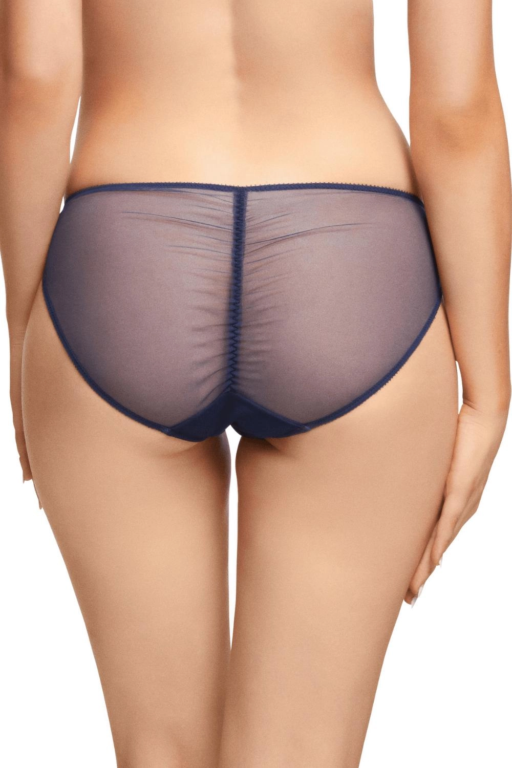 Dita Von Teese Vedette Bikini Panty Navy
