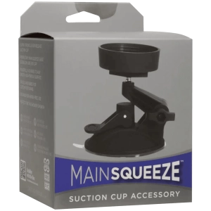 Doc Johnson Main Squeeze Suction Cup Accessory - Black
