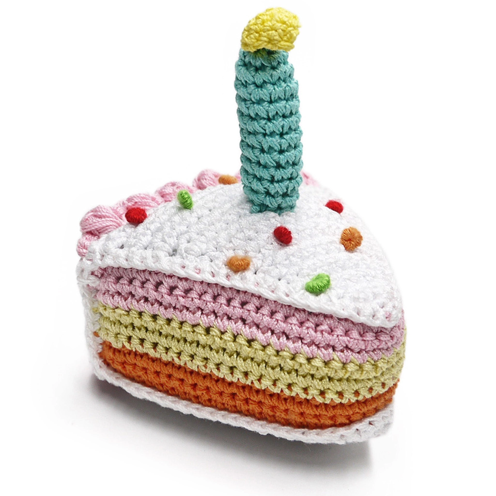 Dogo Pet Fashions Pawer Squeaky Toy Birthday Cake Dog Toys