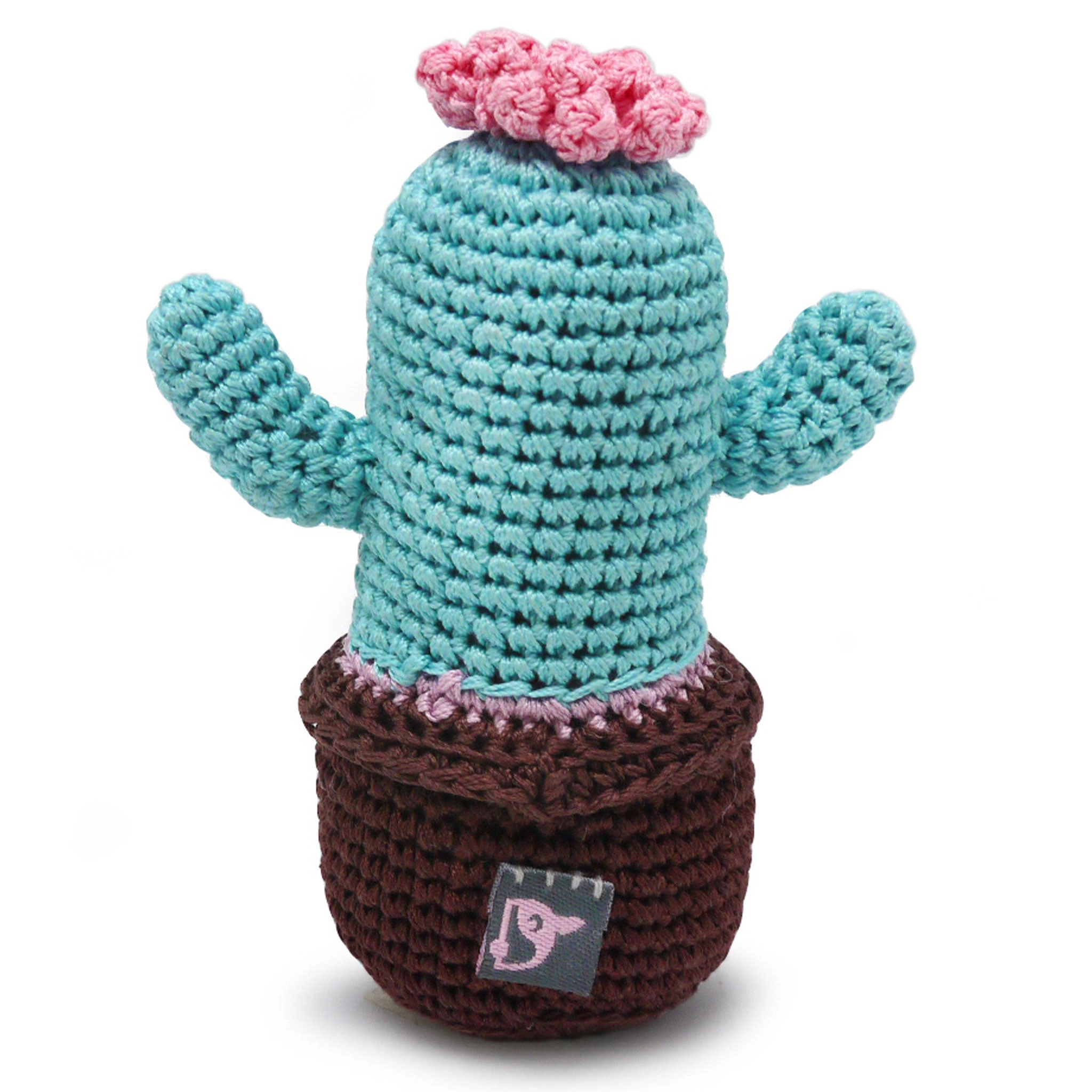 Dogo Pet Fashions Pawer Squeaky Toy Cactus Dog Toys