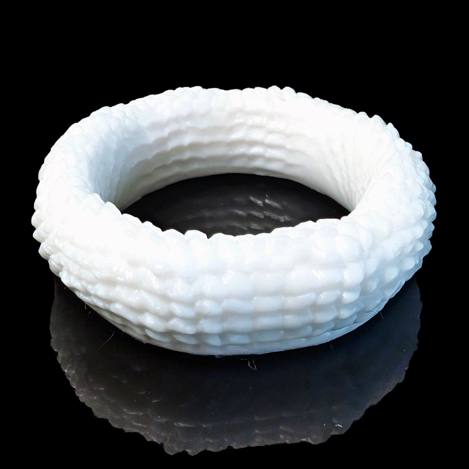 Dragon Skin Cock Ring - Solid Color