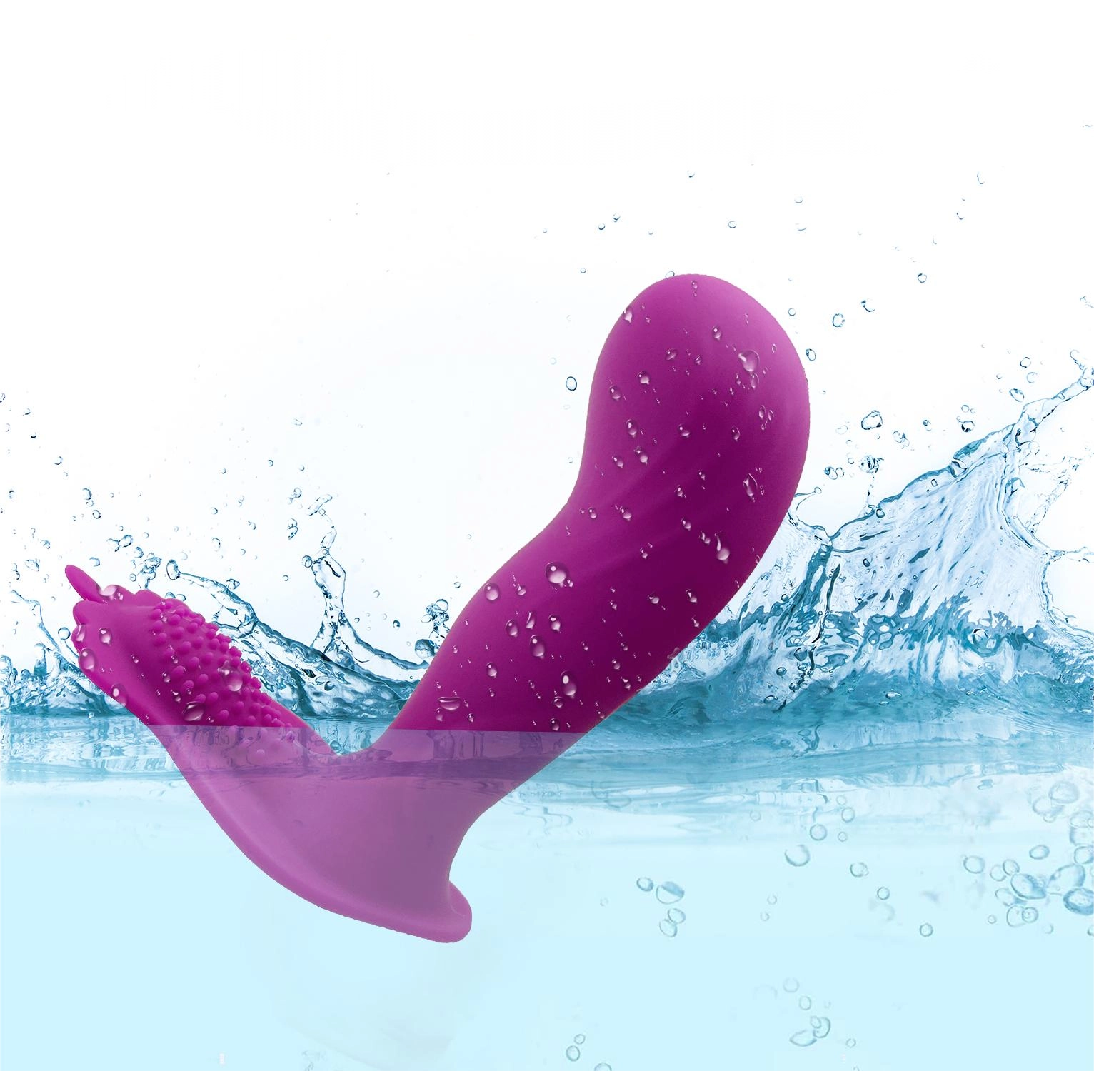 Dual Motors Remote Control Wearable Vibrator
