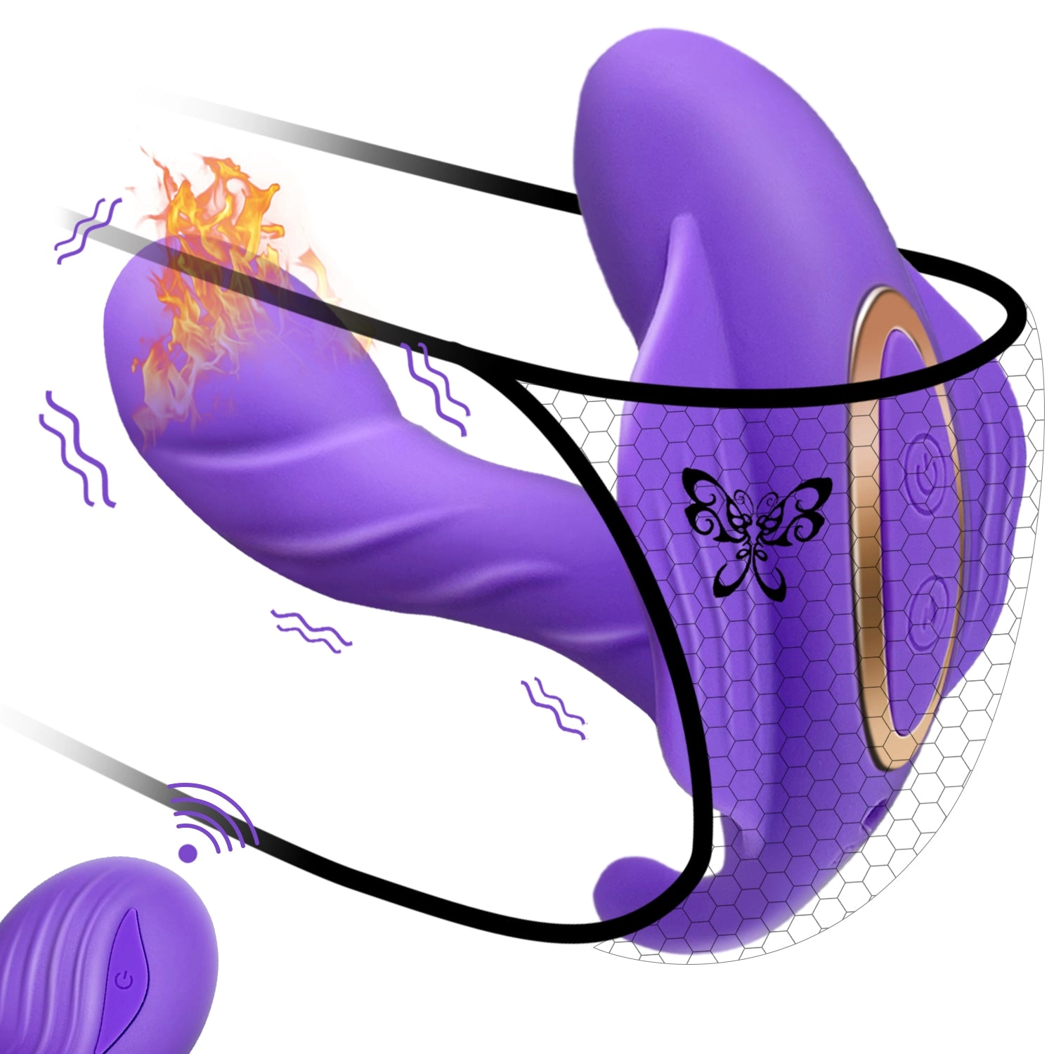 Female G Point Invisible Vibrator