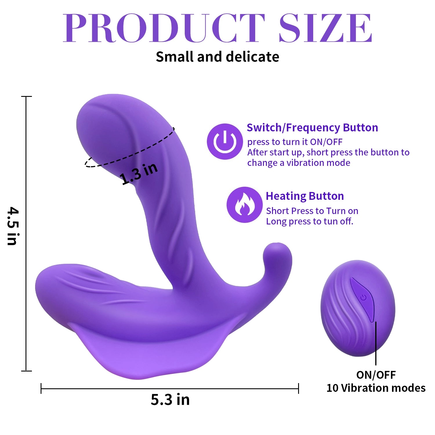 Female G Point Invisible Vibrator
