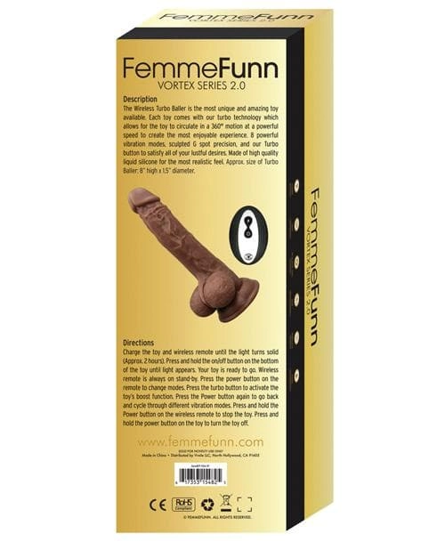 Femme Funn Turbo Baller 2.0 Rotating Vibrator