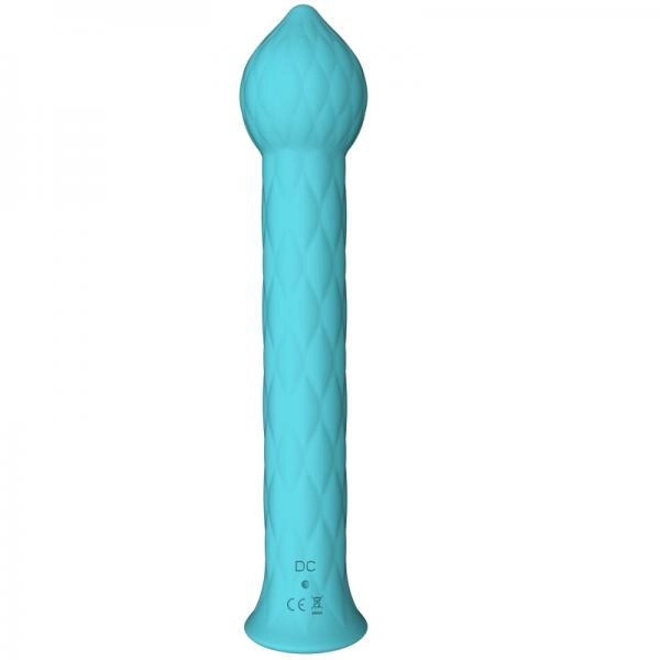 FemmeFunn Diamond Wand Flexible Textured Silicone Vibrator