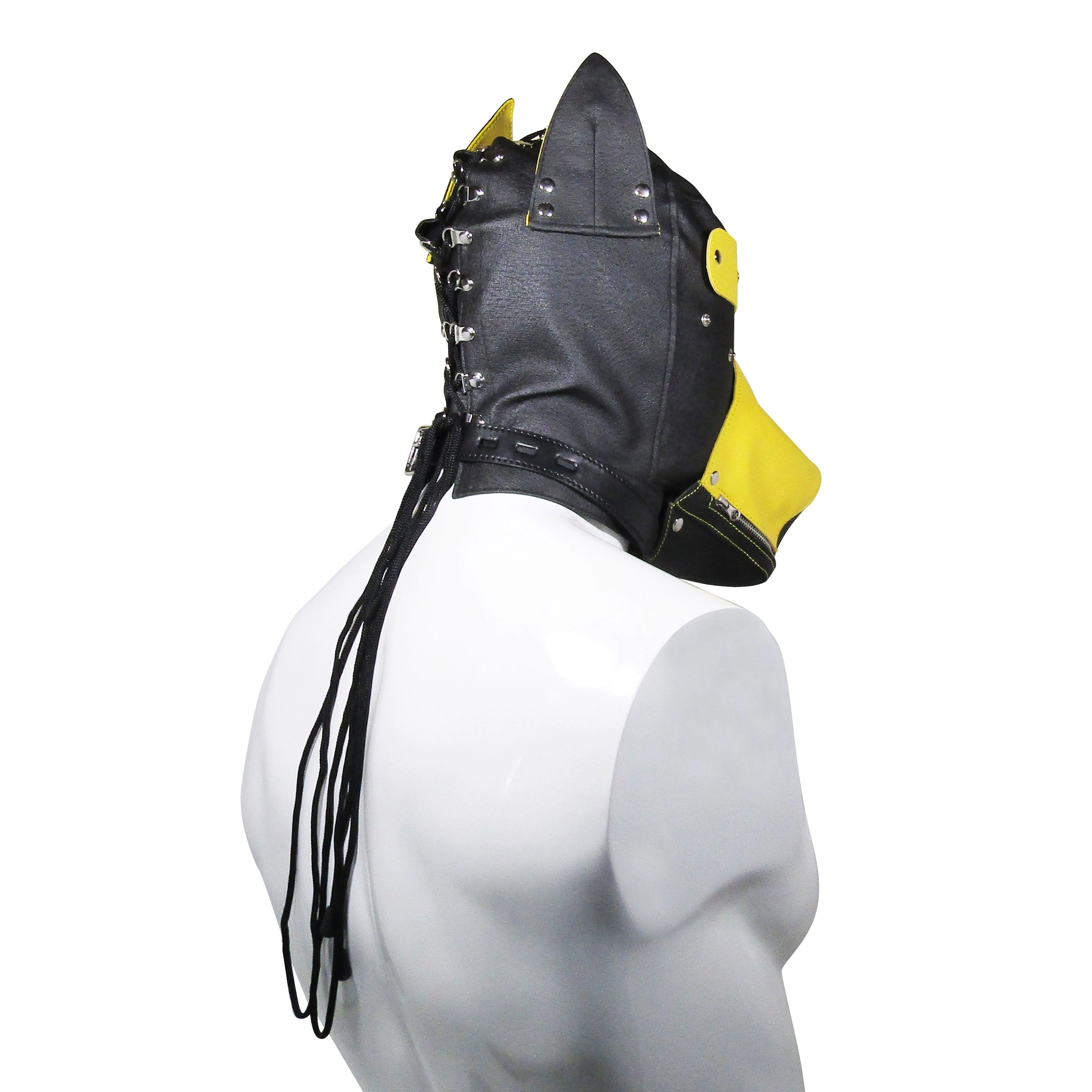 Fetish Pleasure Play Yellow Dog Hood