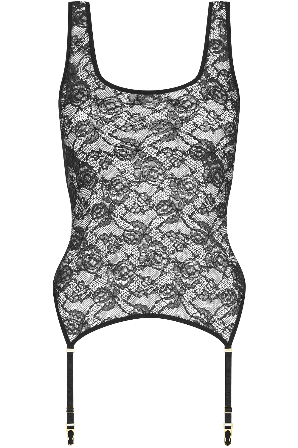 Flashback Lace Tank Top with Suspenders