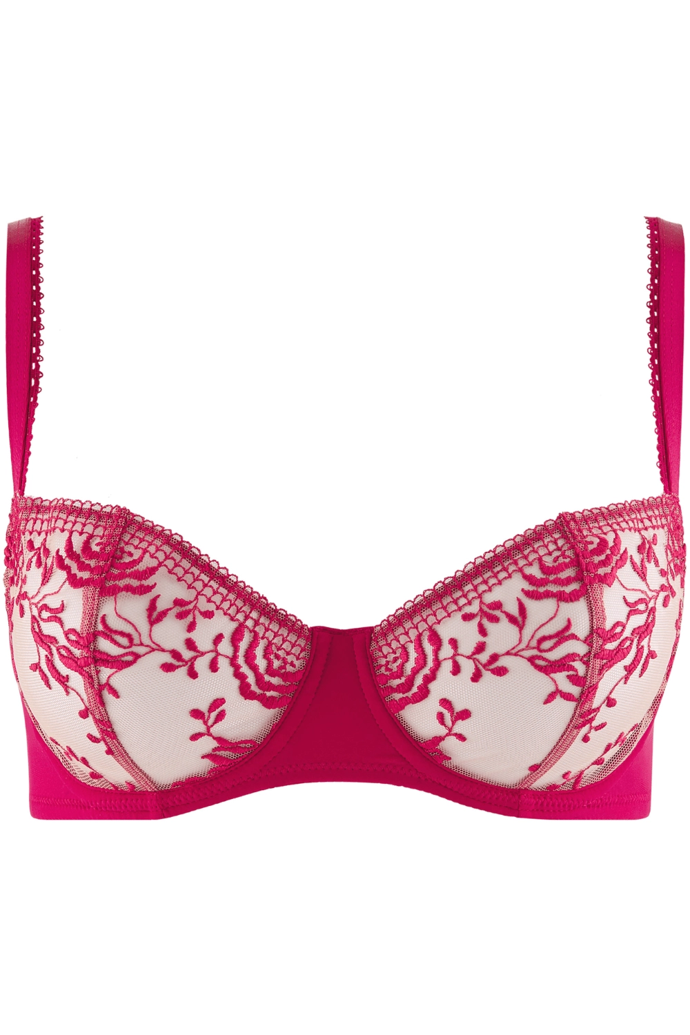 Fleur de Passion Half Cup Bra, Size UK 30DD