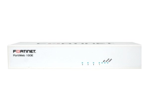 Fortinet FortiWeb 100E - Security appliance - with 1 year 24x7 FortiCare and FortiWeb Advanced bundle - 4 ports - 1GbE - desktop FWB-100E-BDL-580-12