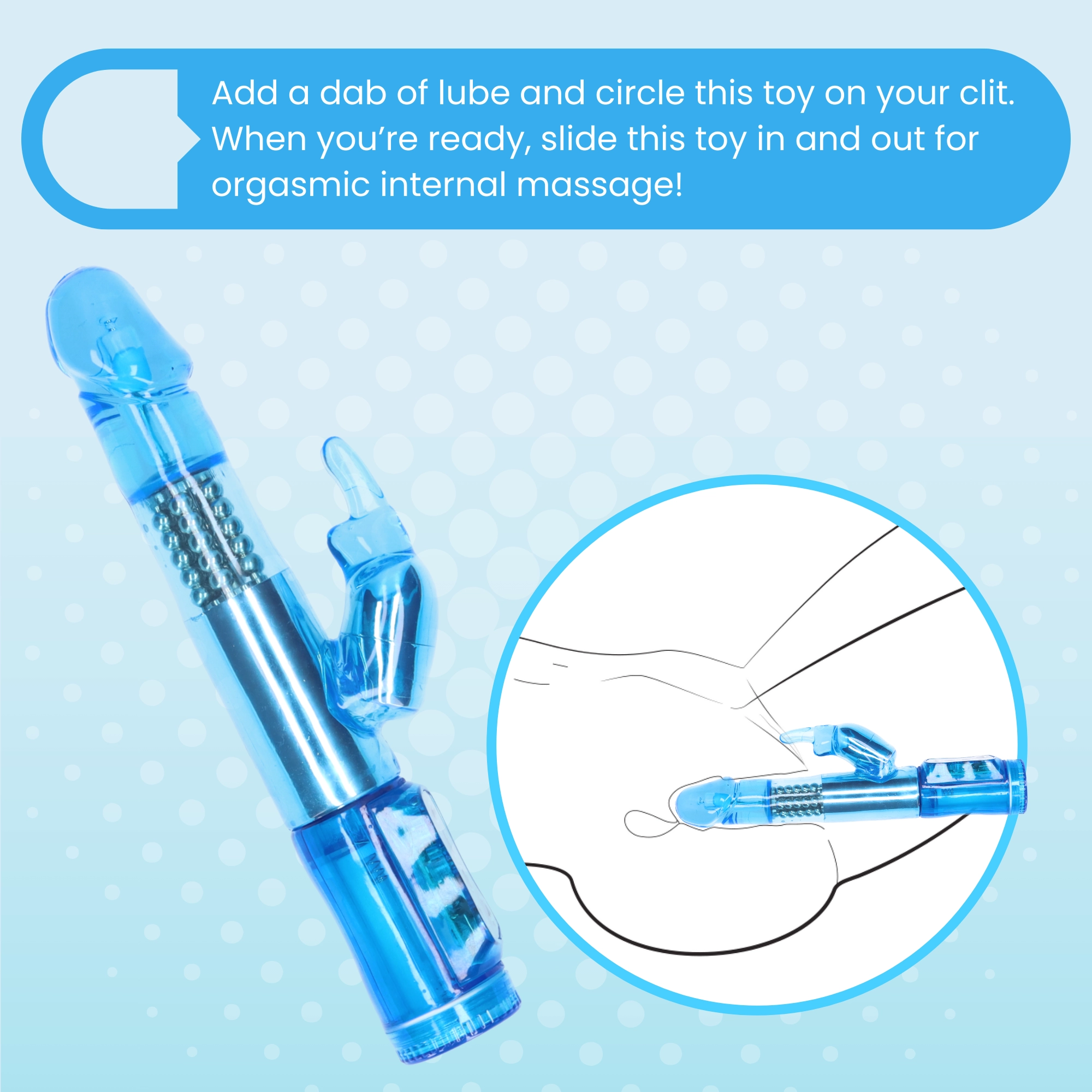 FREE Rotating Rabbit Vibrator: Have O-Mazing Blended Clit & G-Spot Orgasms