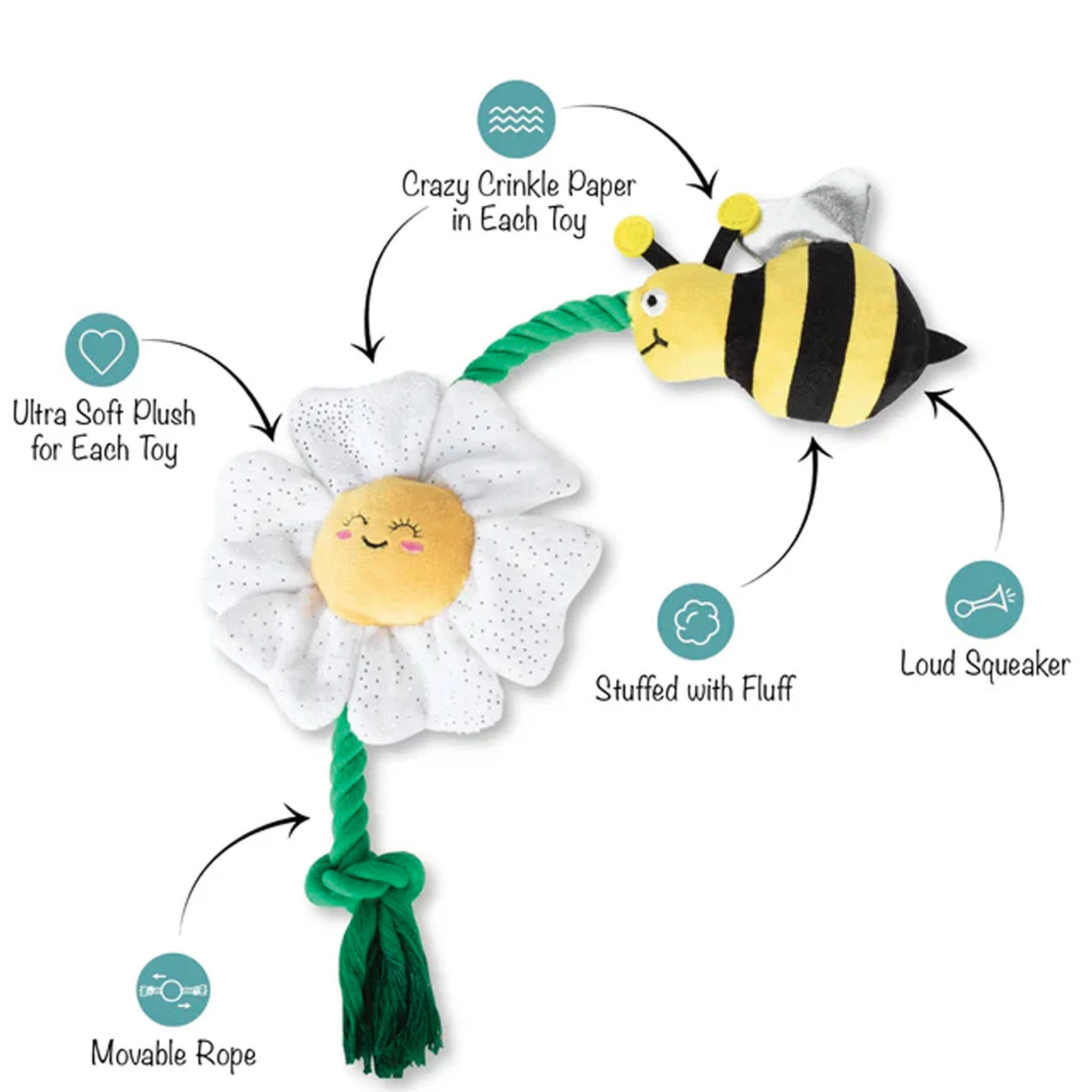 Fringe I'm Pollen for You Dog Toys