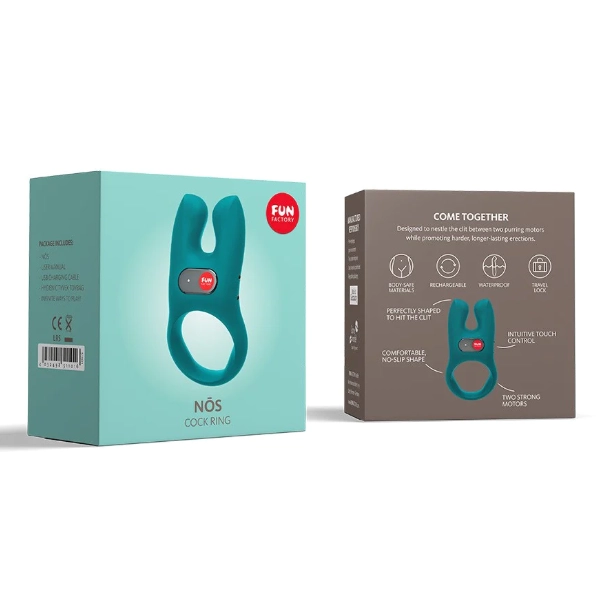 Fun Factory Nos Vibrating Cock Ring & Clitoral Stimulator