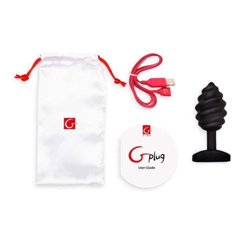 G-Vibe GPlug Twist Unisex Rechargeable Vibrating Butt Plug