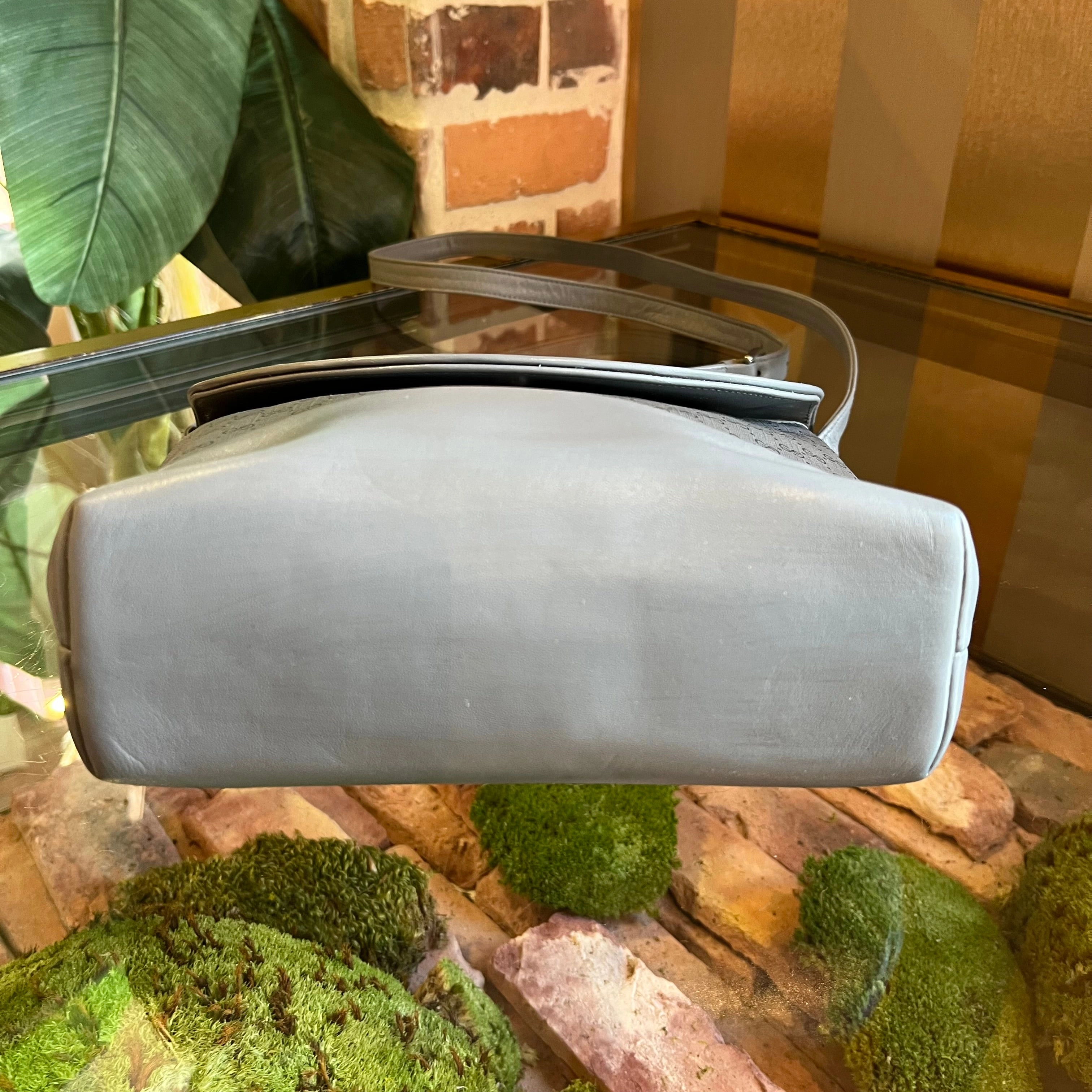 GUCCI Vintage Gray Crossbody