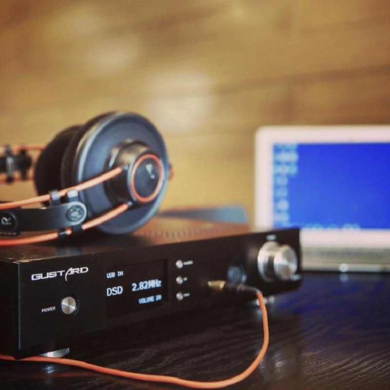 GUSTARD A20H / XMOS PCM/DSD USB DAC Double AK4497 Headphone Amplifier