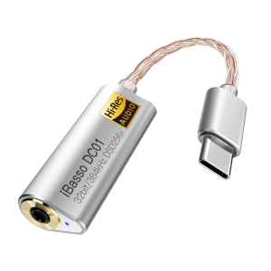 iBasso DC01 Portable 2.5mm True Balanced DAC/Amp Cable Adapter
