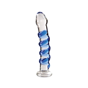 Icicles No.5 Hand Blown Glass Dildo