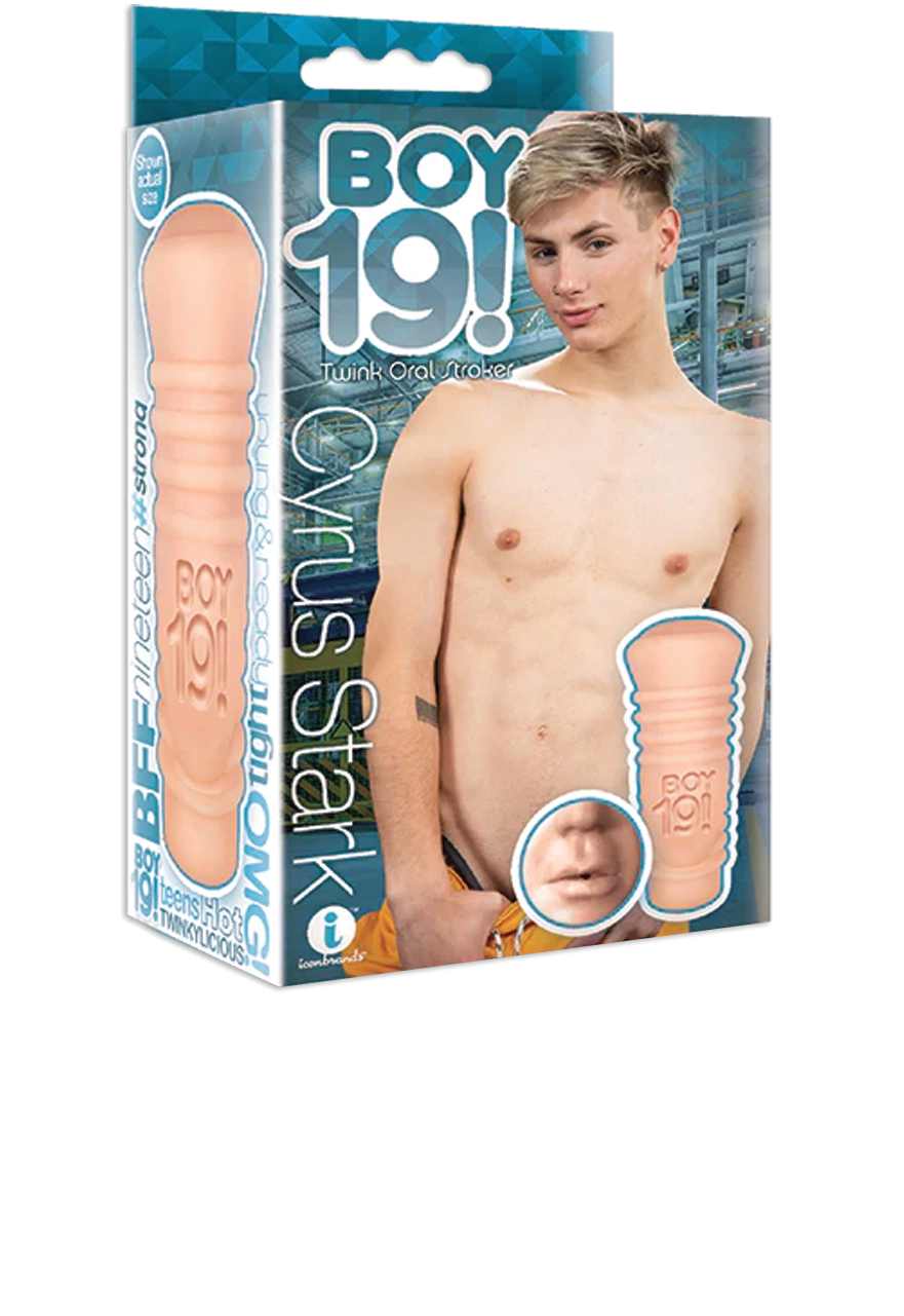 Icon Brands - Boy 19! Cyrus Stark Male Masturbator