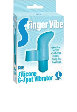 Icon Brands - S-Finger Vibe Silicone G-Spot Vibrator