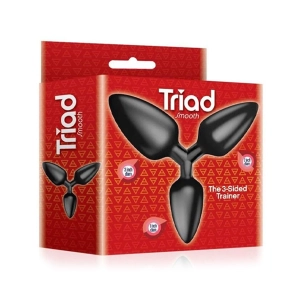 Icon Brands - The 9's, Triad 3 Way Butt Plug, Smooth
